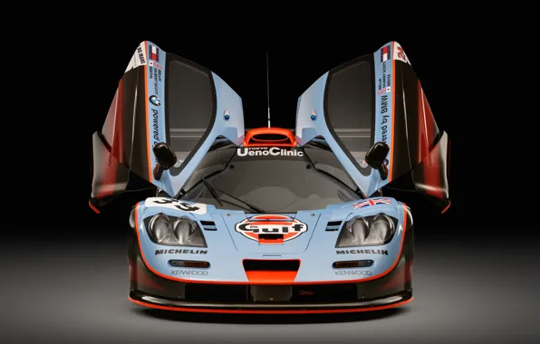 Picture McLaren, GTR, Door, Lights, 1993, 24 Hours of Le Mans, 24 hours of Le Mans, …