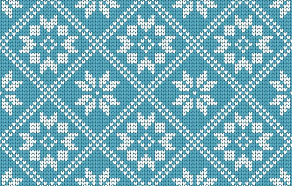 Picture winter, snowflakes, background, blue, pattern, Christmas, Christmas, blue, winter, background, pattern, snowflakes, knitted, knitted, seamles