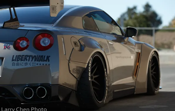 Picture Nissan, GT-R, style, R35, Wheels, Liberty Walk, Larry Chen