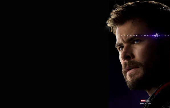 Wallpaper Thor, Chris Hemsworth, Avengers: Endgame, Avengers Finale,  Terpily Thanos images for desktop, section фильмы - download