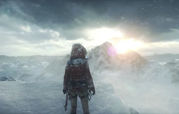 Picture Square Enix, Lara Croft, Siberia, Rise of the Tomb Raider, 21:9, UltraWide