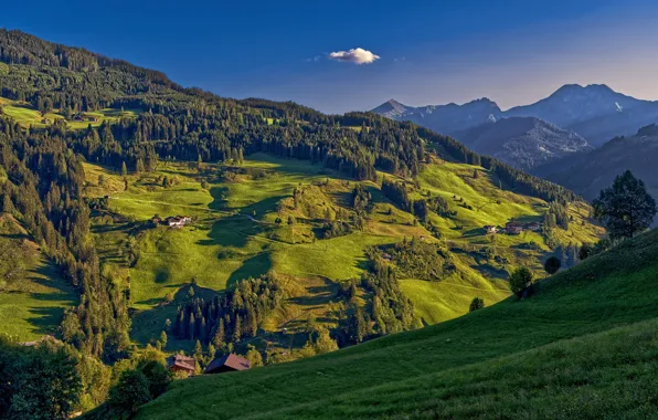 Picture mountains, Austria, Thalgau, Grossarl