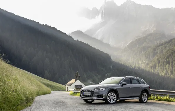 Picture mountains, Audi, universal, 2019, A4 Allroad Quattro