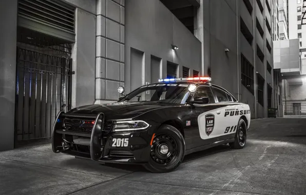 Picture machine, the building, 911, Dodge, bumper, Charger, wheel, Dodge Charger, Police Interceptor, flashers, police car, …