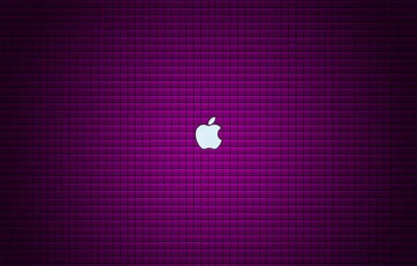Picture purple, background, apple, Apple, logo, logo, fon, violet