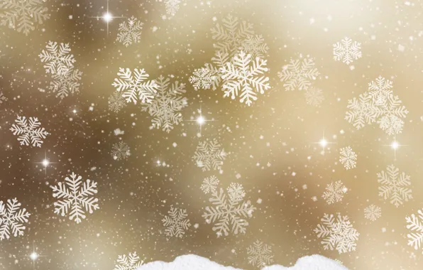 Picture snowflakes, background, texture
