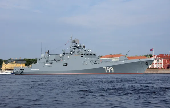 Picture frigate, Navy, patrol ship, Admiral Makarov, the project 11536