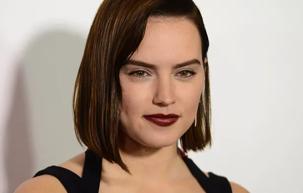 Picture look, pose, makeup, actress, hairstyle, hair, Daisy Ridley, Daisy Ridley