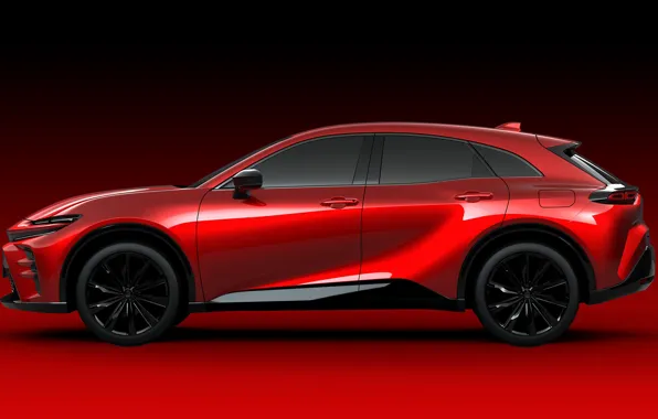 Picture Concept, Toyota, side view, Sport, Crown, 2022