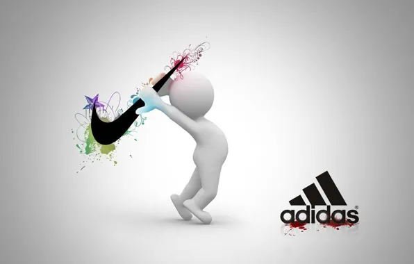 Picture BACKGROUND, WHITE, FIRM, BRAND, LOGO, ADIDAS
