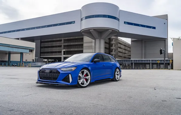 Picture Audi, City, Blue, Before, RS6, VAG