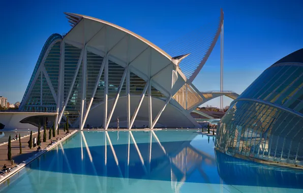Picture Spain, Valencia, The city of arts and Sciences