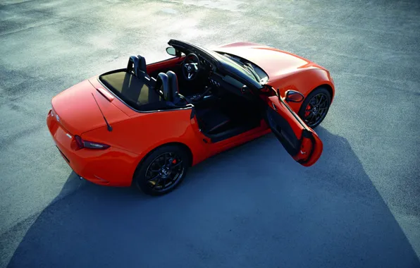Picture orange, the door, Mazda, Roadster, MX-5, 30th Anniversary Edition, 2019