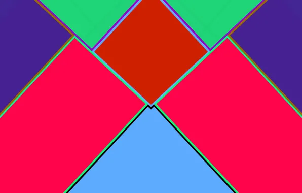 Picture colored, geometry, figure