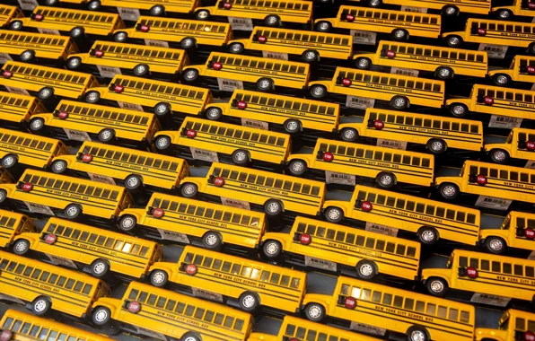 Picture background, toys, buses