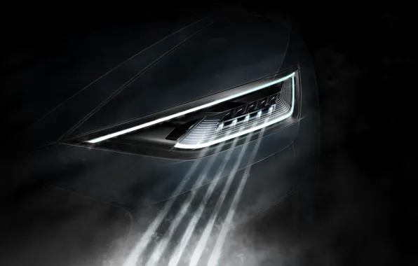 Picture Concept, light, Audi, coupe, headlight, Coupe, 2014, Prologue