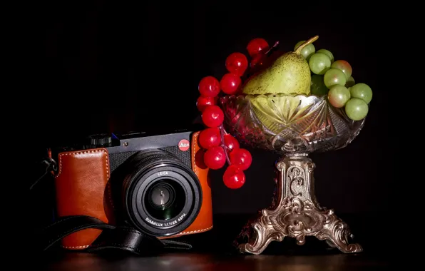 Picture berries, camera, fruit