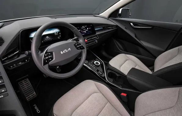 Picture crossover, exterior, the interior of the car, 2022, Kia Niro
