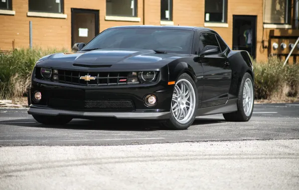 Picture Chevrolet, Camaro, Black, Forged, Wheels, CCW, 5th, Monoblock, SP16A, Generation