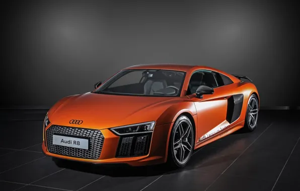 Picture coupe, Audi R8, sports car, V10 Plus, mid-engined all-wheel drive, HplusB Design