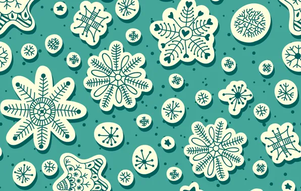 Picture snowflakes, background, texture, snowfall
