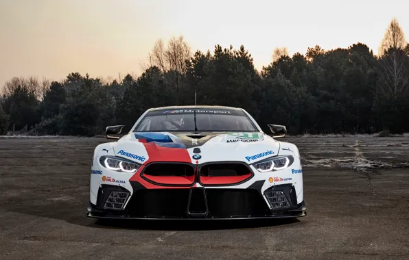 Picture BMW, the front, 2018, M8 GTE