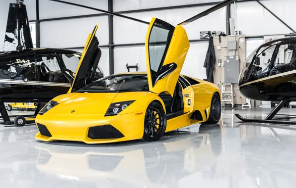 Picture Murcielago, Helicopter, Front view
