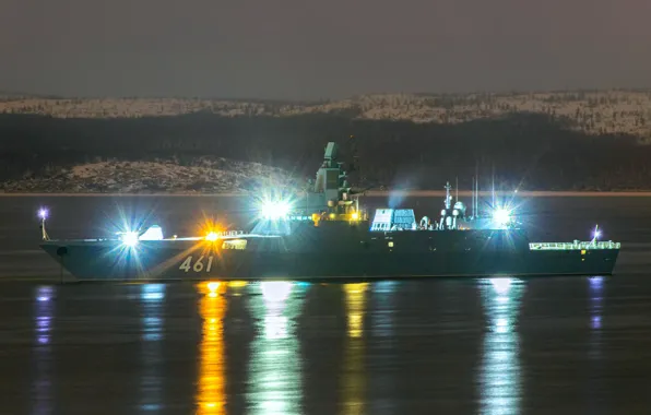 Picture lights, frigate, Адмирал Флота Касатонов