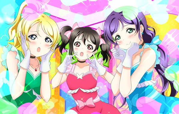 Picture girls, trio, Love Live School Idol Project, Living love