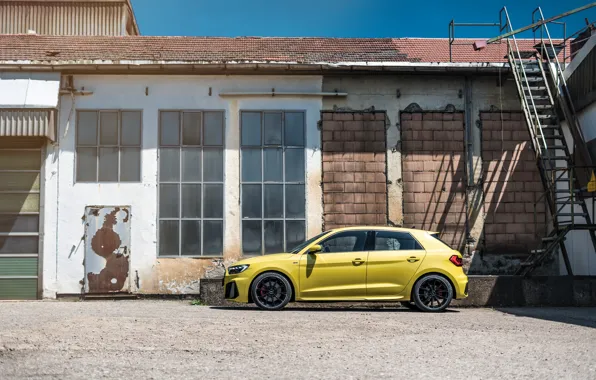 Picture Audi, side view, hatchback, ABBOT, Audi A1, 2019