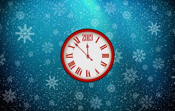 Picture Minimalism, Watch, Christmas, Snowflakes, Background, New year, Holiday, Art, Christmas, Art, Mood, Snow, New Year, …