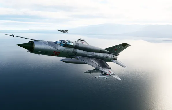 Picture USSR, OKB MiG, MiG-21bis, Frontline fighter