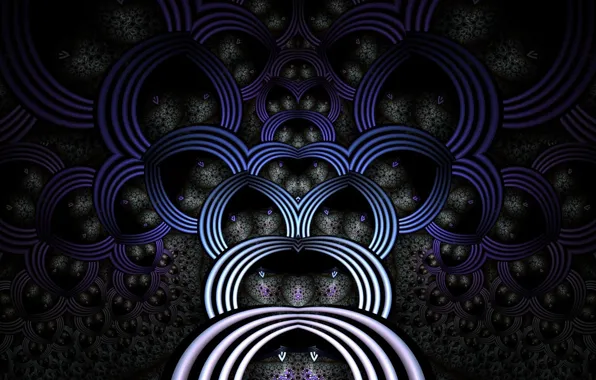 Picture pattern, arc, fractal