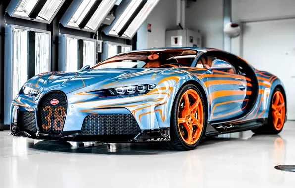 Picture Super Sport, Bugatti Chiron, 2022, Vague de Lumiere