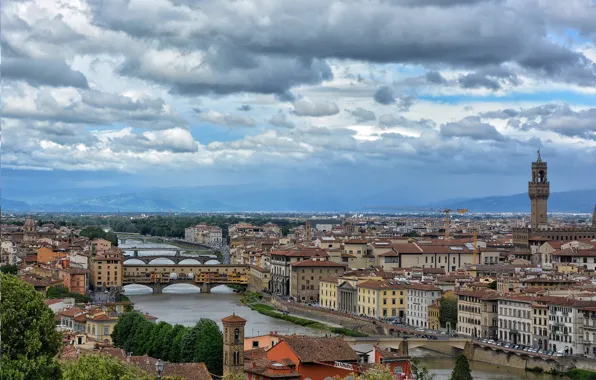 Picture Italy, panorama, Florence