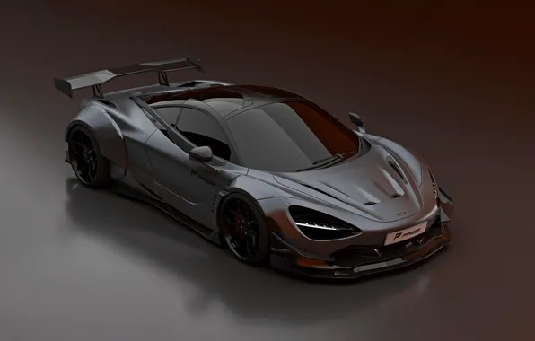 Picture McLaren, the hood, drives, Prior Design, 2020, 720S, widebody kit