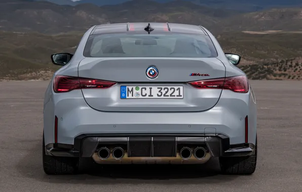 Picture rear view, Coupe, CSL, BMW M4