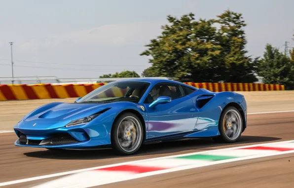 Picture speed, Ferrari, supercar, 2019, Tribute, Ferrari F8