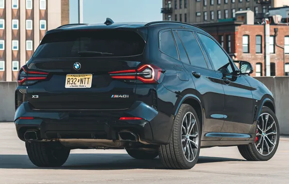 Picture exterior, M40i, BMW X3, for US
