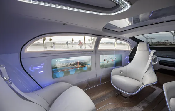 Picture mercedes benz, autonomous car, f-015 luxury