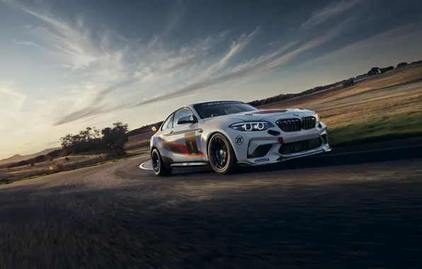 Picture BMW, BMW, sports coupe, racing car, 2020, BMW M2 CS Racing