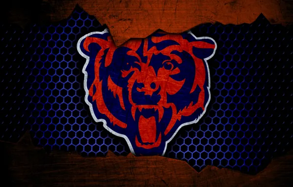 Picture wallpaper, sport, logo, NFL, american football, Chicago Bears