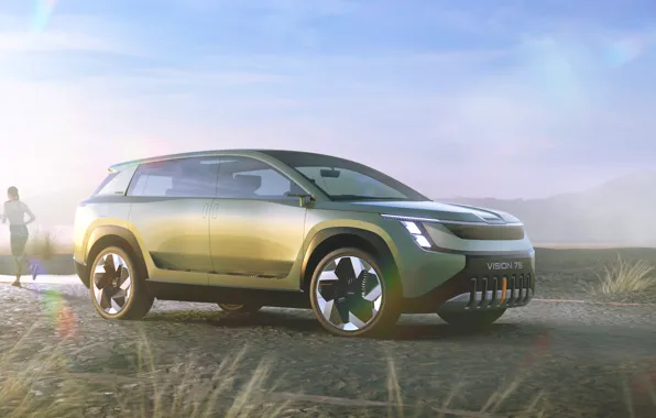 Picture Concept, The concept, Skoda, Electric, 2022, eMobility, Electro vehicle, Skoda Vision 7S