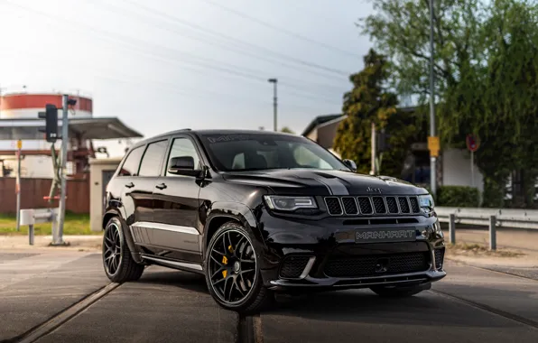 Picture Front, Black, Side, Jeep, Grand Cherokee, Manhart, WK2, 2019, GC800
