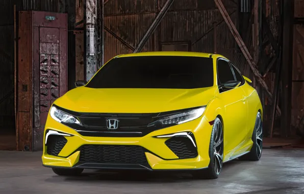 Picture coupe, Honda, 2015, Civic Concept, Board