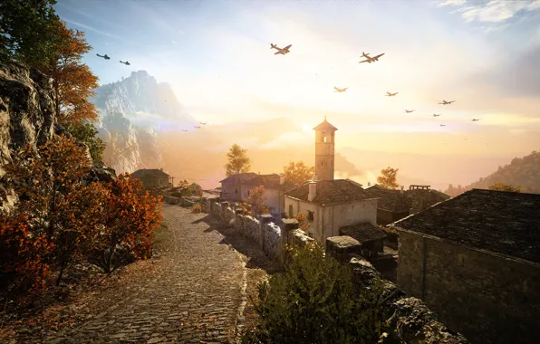 Picture landscape, the game, Battlefield V