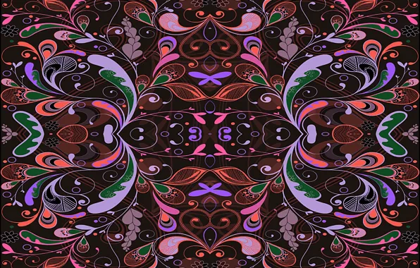 Picture background, pattern, dark