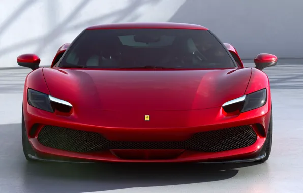 Picture red, coupe, Ferrari, Ferrari, luxury, exclusive, sports car, super Kar, 2022, 296 GTB