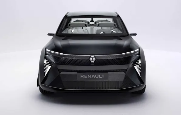 Picture the concept, Renault, Vision, front view, Scenic