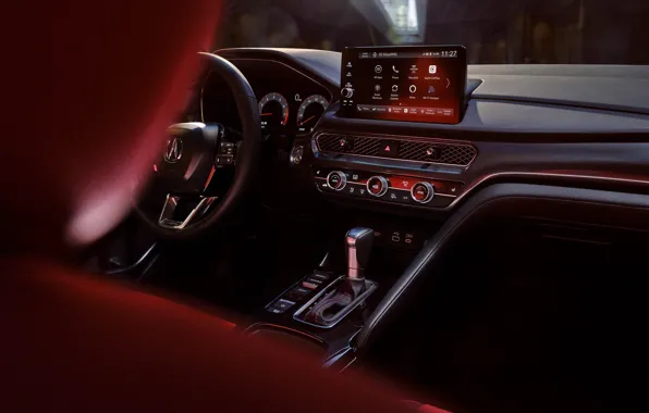 Picture interior, display, torpedo, the interior of the car, Acura Integra